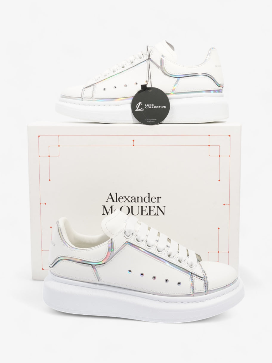 Oversized Sneakers White / Iridescent Leather EU 39 UK 6 Image 10