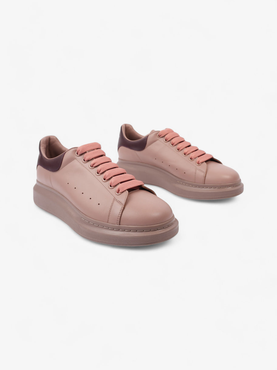 Alexander McQueen Oversized Sneaker Pink / Maroon Tab Leather EU 45 UK 11 Image 2