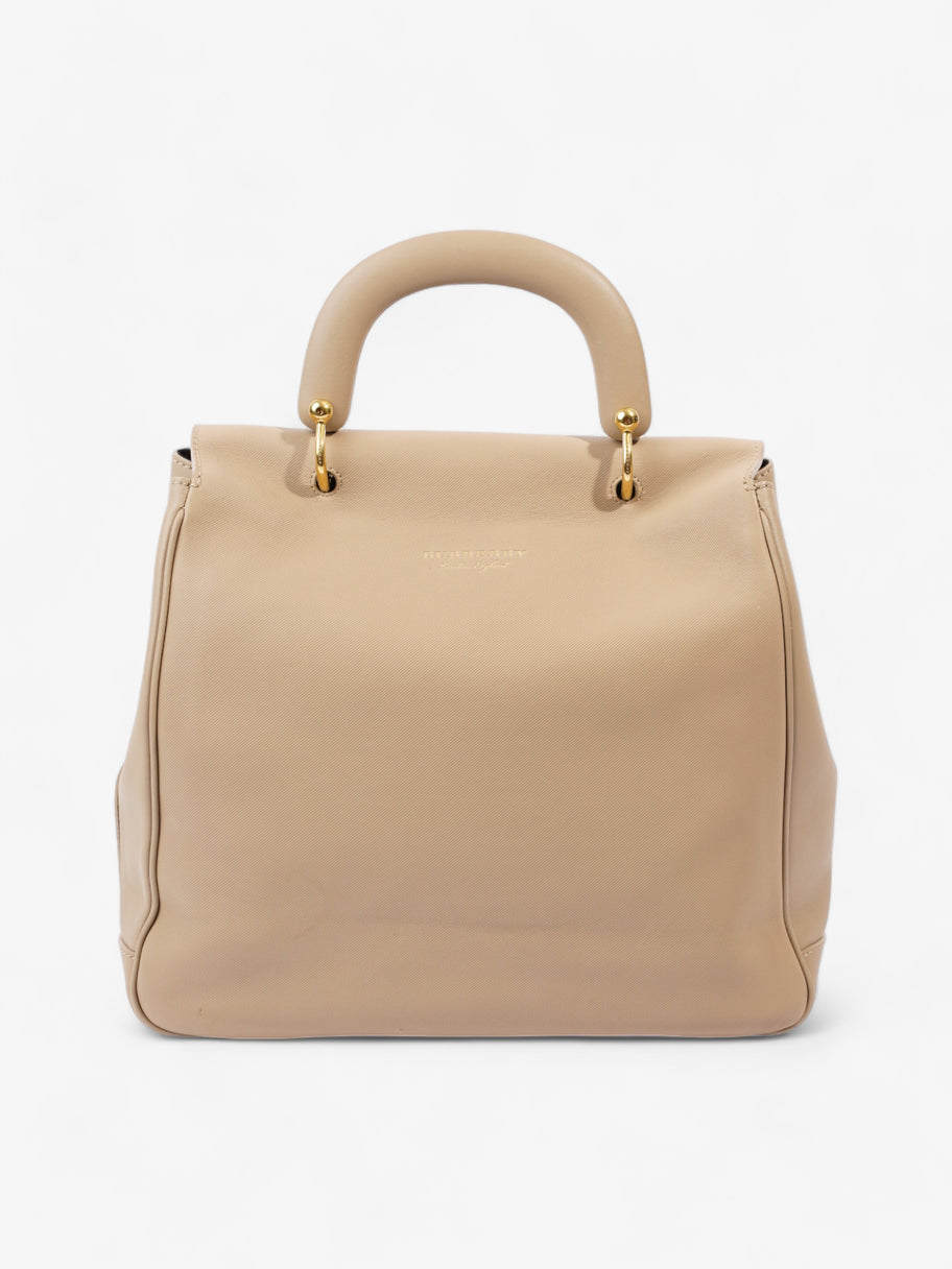 DK88 Top Handle Beige Leather Luxe Collective