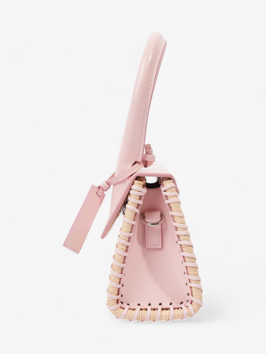 Jacquemus Le Chiquito Moyen Osier Pale Pink Patent Leather Image 3