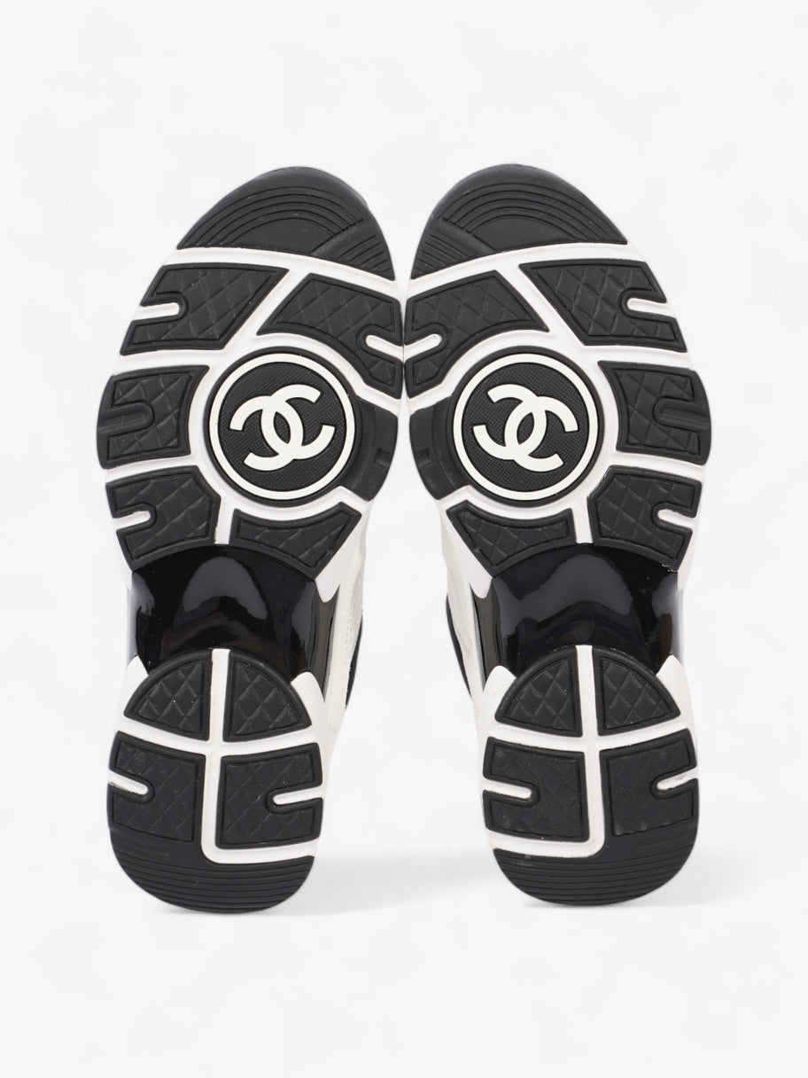 Chanel CC Logo Sneakers  White / Black Mesh EU 39.5 UK 6.5 Image 7