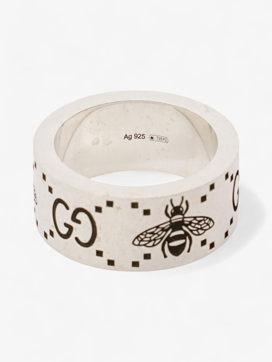 Gucci GG Signature Bee Ring Silver Silver Sterling 12 (52mm) Image 4