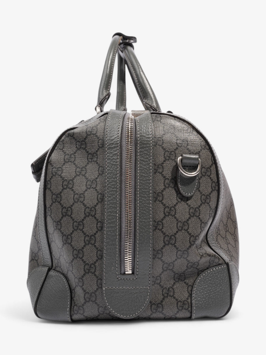 Gucci Ophidia Duffle Bag GG Supreme / Grey Coated Canvas Image 3