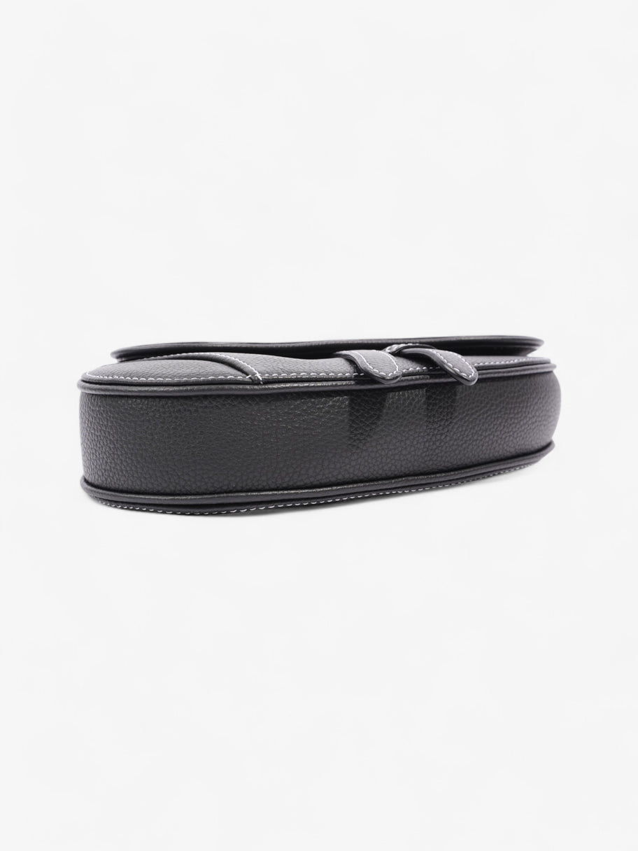 Saddle Belt Bag Black Calfskin Leather Image 6