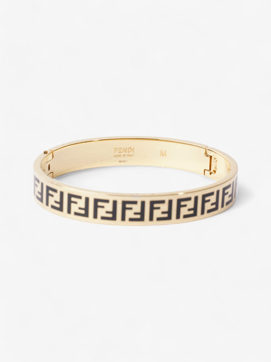 Fendi Forever Fendi Bracelet Gold / Black Base Metal Medium Image 3