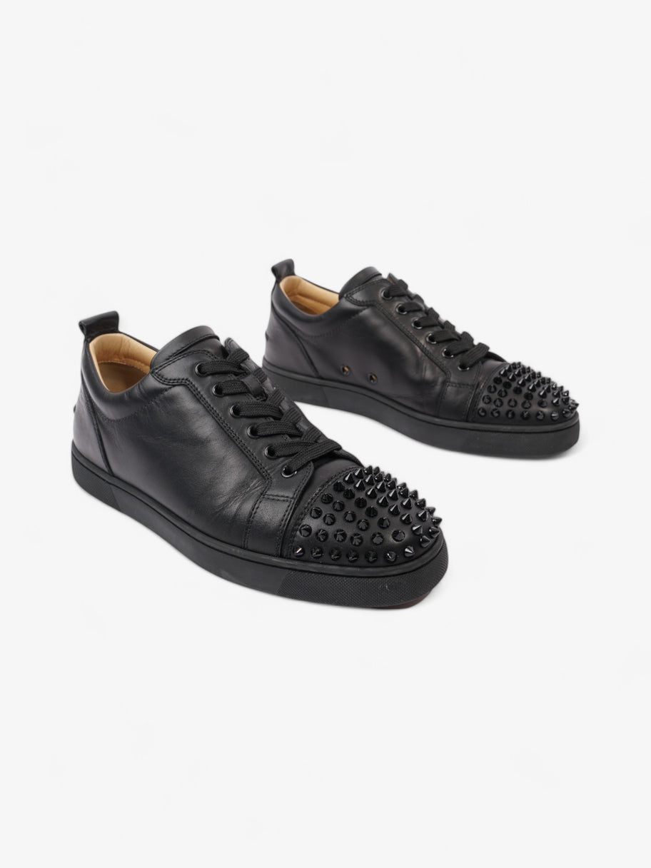 Christian Louboutin Vieira Spikes Sneakers Black Leather EU 41 UK 7 Image 2