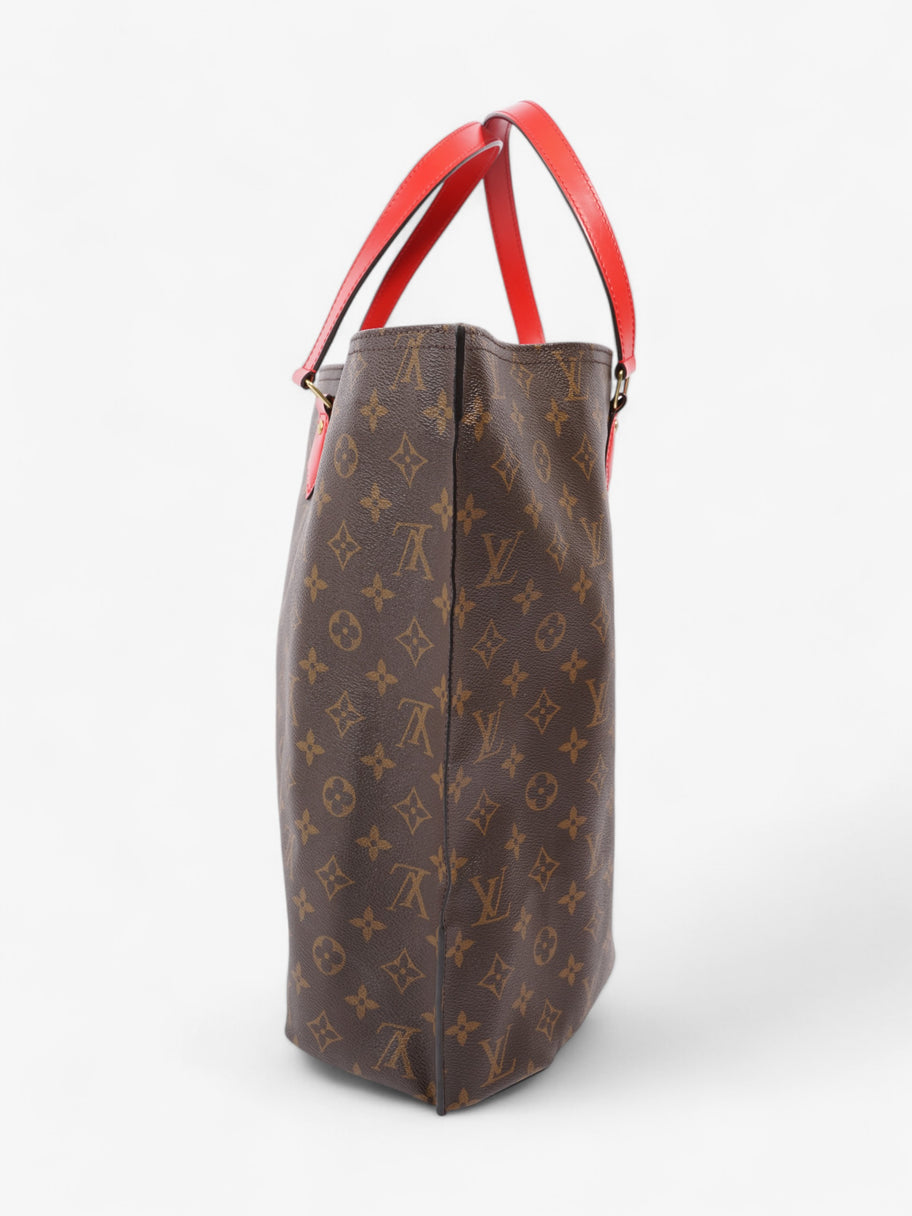 Louis Vuitton All-In Tote Monogram / Red Coated Canvas MM Image 5