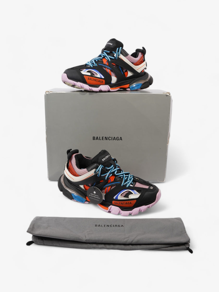 Balenciaga Track Sneakers Black / Orange / Pink Mesh EU 40 UK 7 Image 11