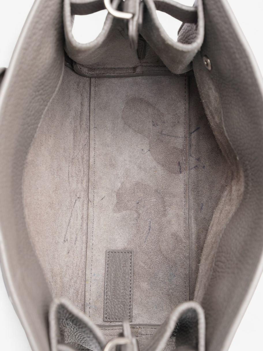 Sac De Jour Grey Grained Leather Nano Image 7