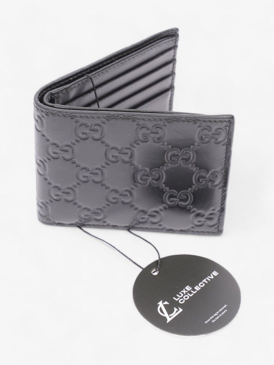 Gucci Signature Wallet Black Leather Image 6