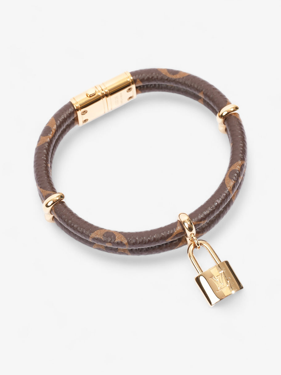 Louis Vuitton Keep It Twice Bracelet Monogram / Gold Coated Canvas 17 Image 2