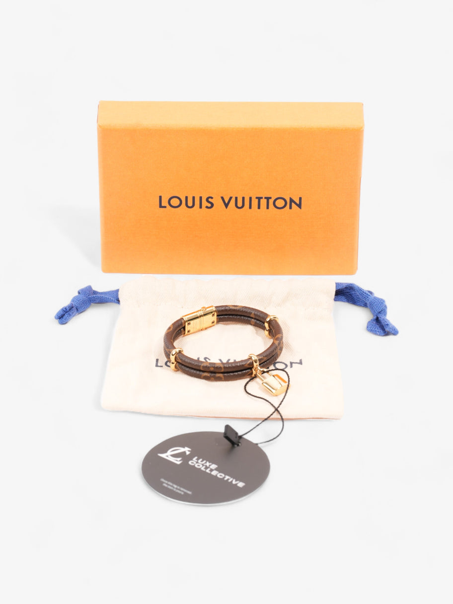 Louis Vuitton Keep It Twice Bracelet Monogram / Gold Coated Canvas 17 Image 6