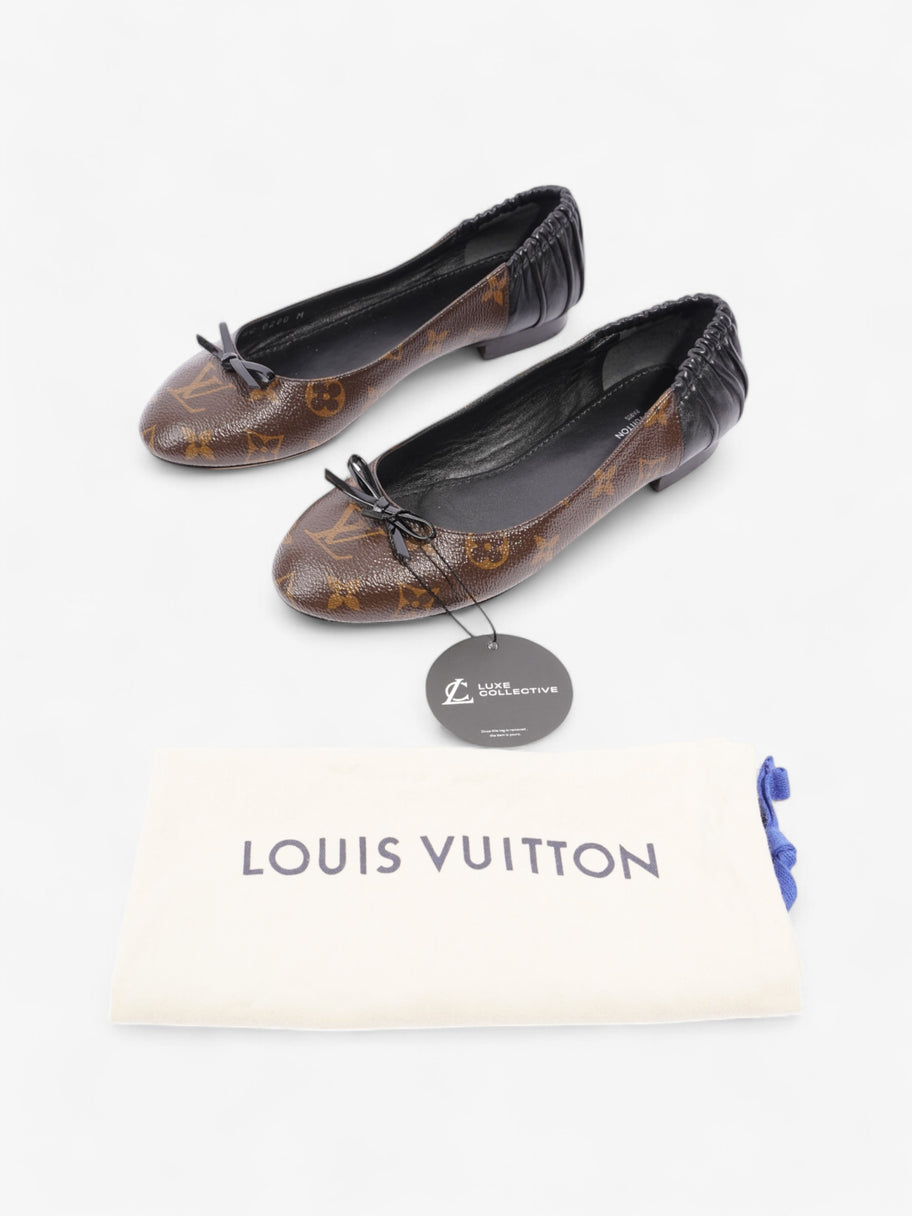 Louis Vuitton Joy Ballerina Pump Monogram Coated Canvas EU 37 UK 4 Image 10