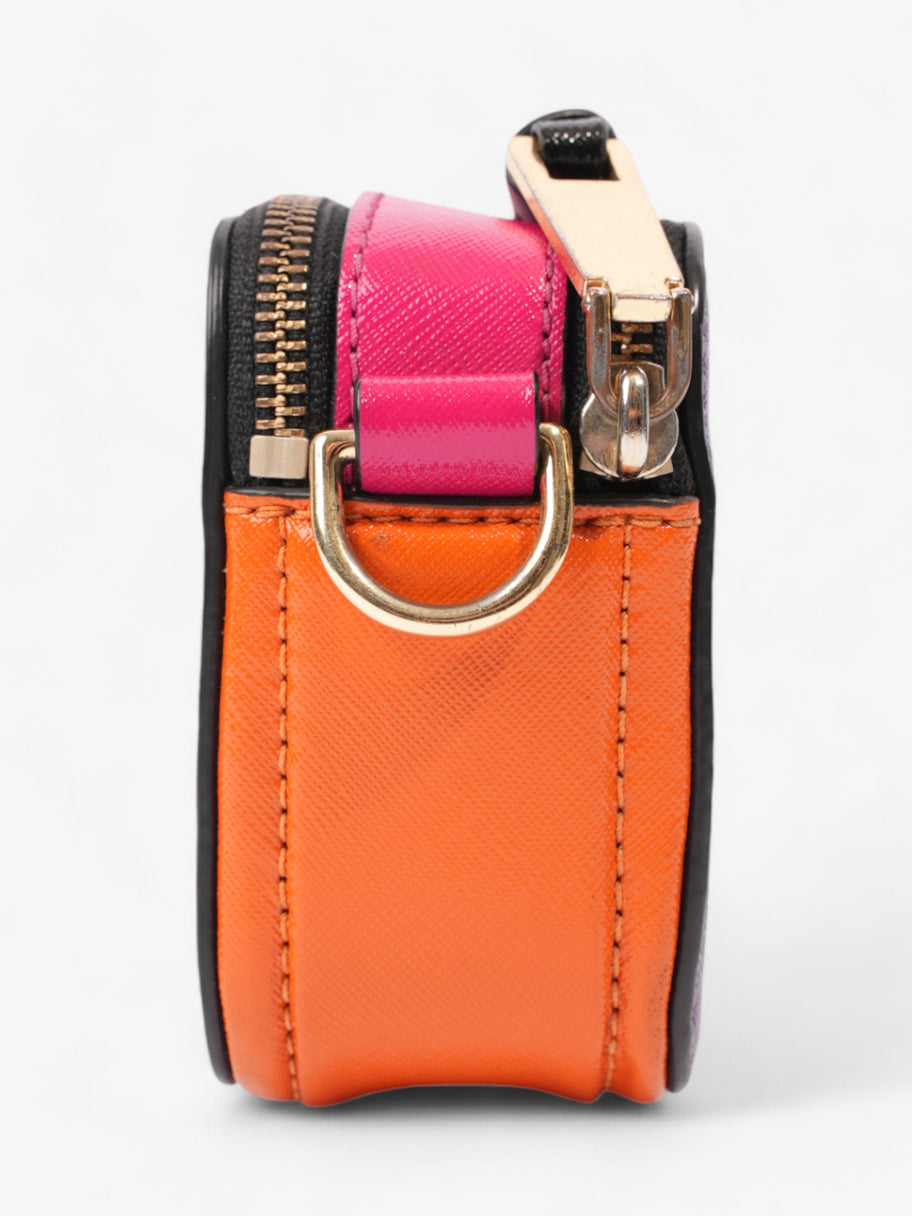 Marc Jacobs The Snapshot Bag Purple / Orange / Pink Leather Image 5