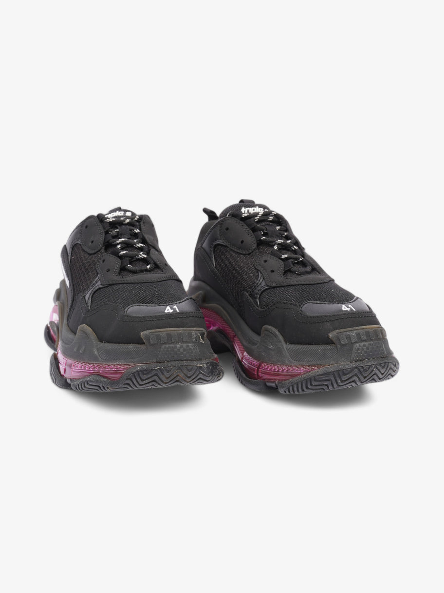 Balenciaga Triple S Black / Purple Clear Sole Mesh EU 41 UK 7 Image 2