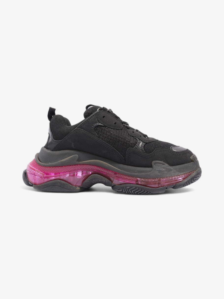 Balenciaga Triple S Black / Purple Clear Sole Mesh EU 41 UK 7 Image 4