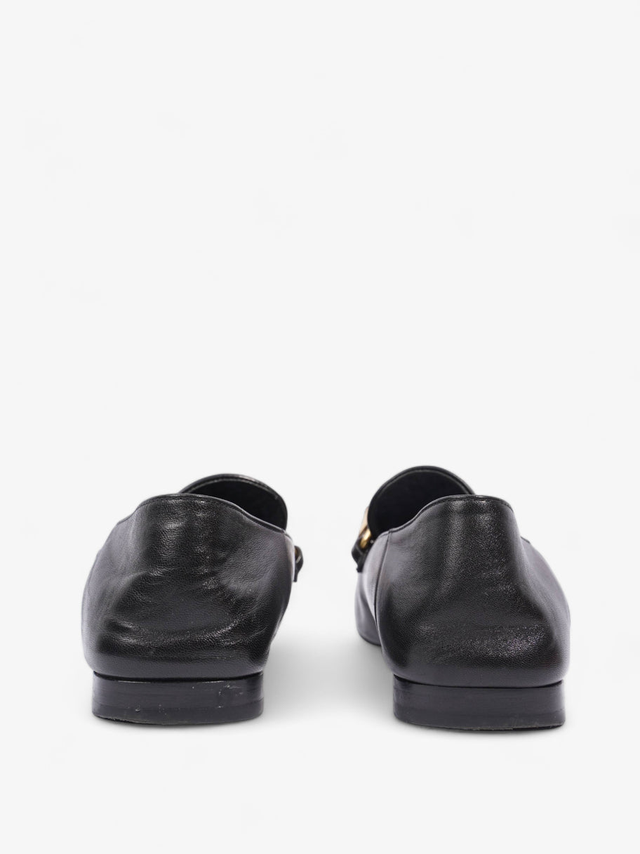Roman Stud Loafers Black Leather EU 38 UK 5 Image 6