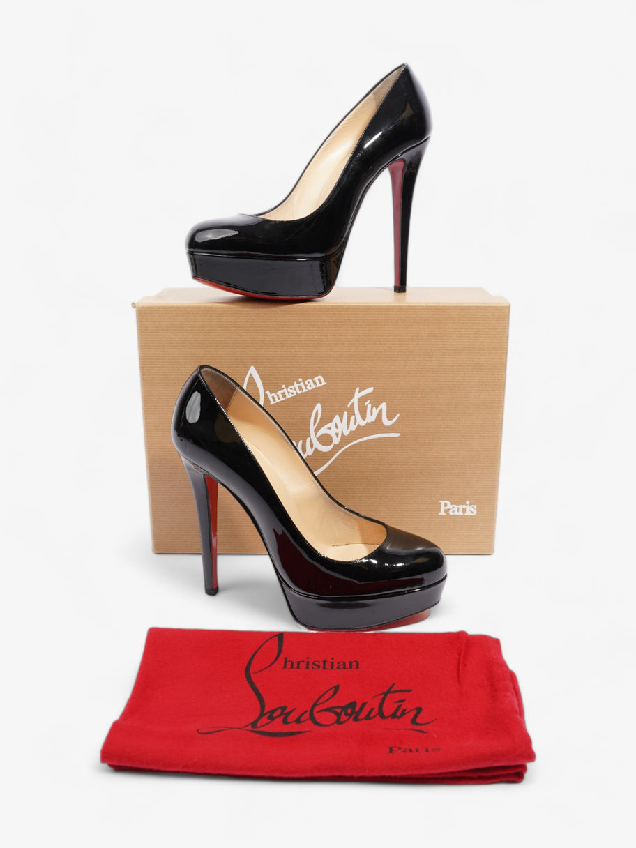 Christian Louboutin Bianca 140mm Black Patent Leather EU 37.5 UK 4.5 Image 10