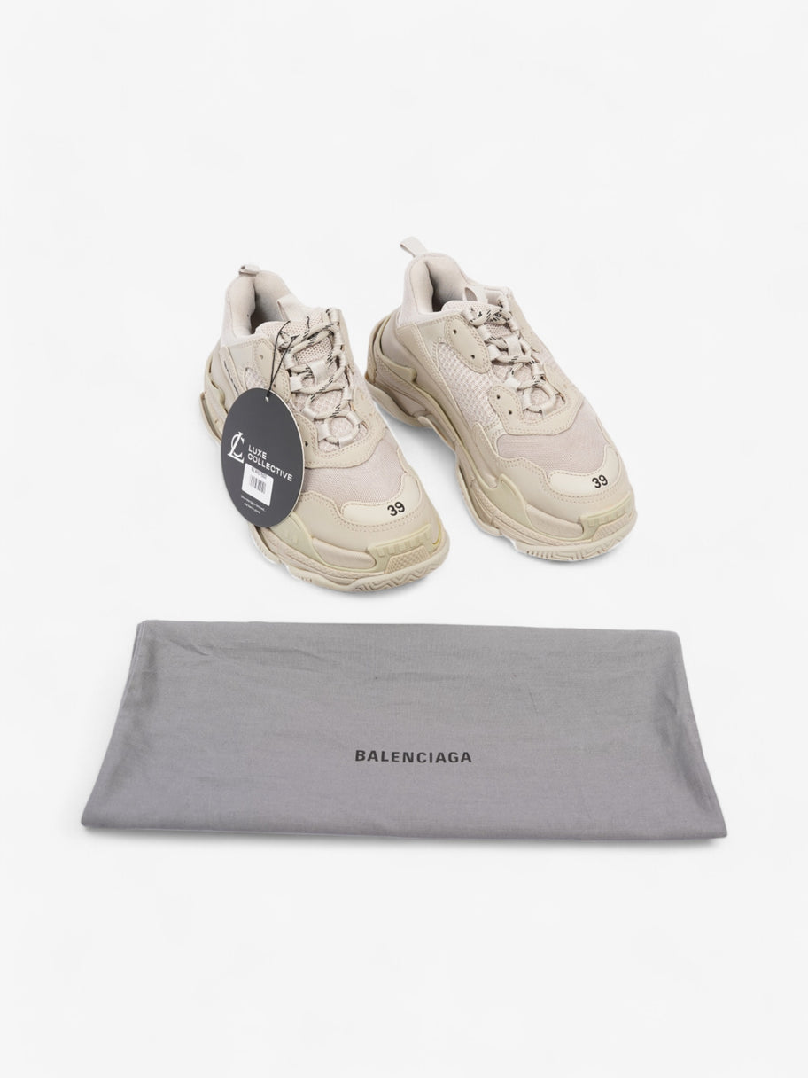 Balenciaga Triple S Beige  Mesh EU 39 UK 5 Image 8