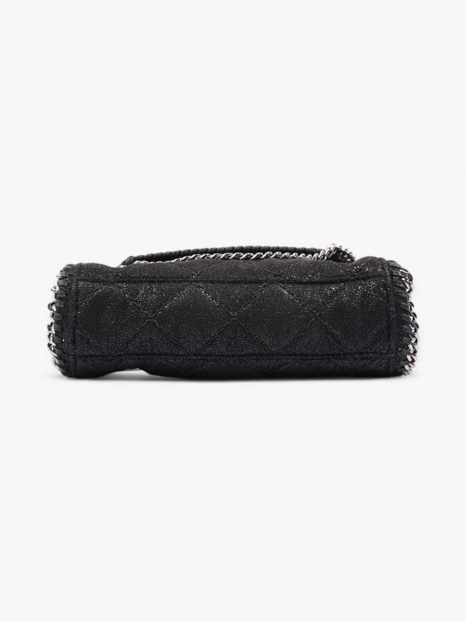 Stella McCartney Falabella Wallet Crossbody Bag Black Vegan Fabric Image 6