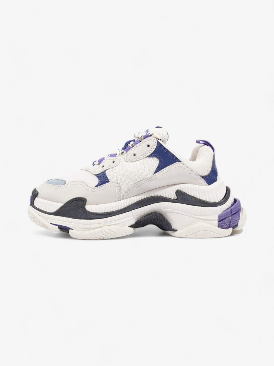 Balenciaga Triple S White / Blue / Violet Mesh EU 39 UK 6 Image 3