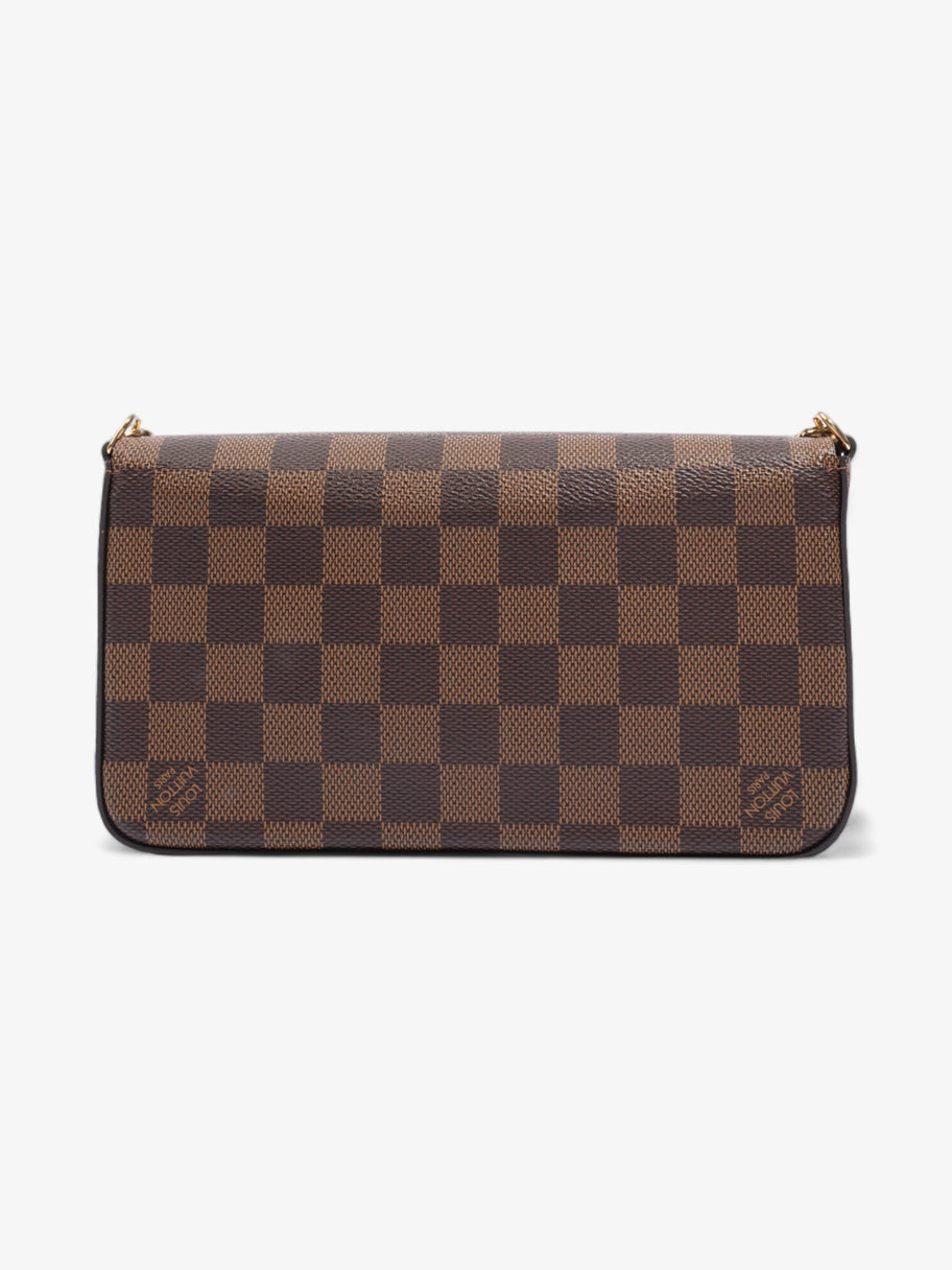 Louis Vuitton Felicie Pochette Damier Ebene Coated Canvas Image 4