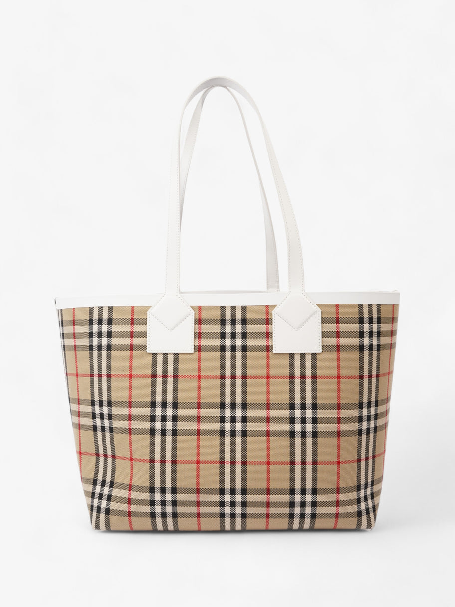 Burberry cloth tote on sale