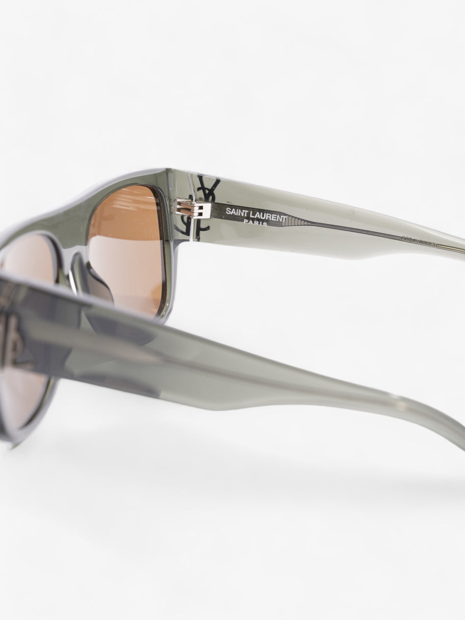 Saint Laurent SL M16 Sunglasses Olive Green Acetate 135mm Image 5