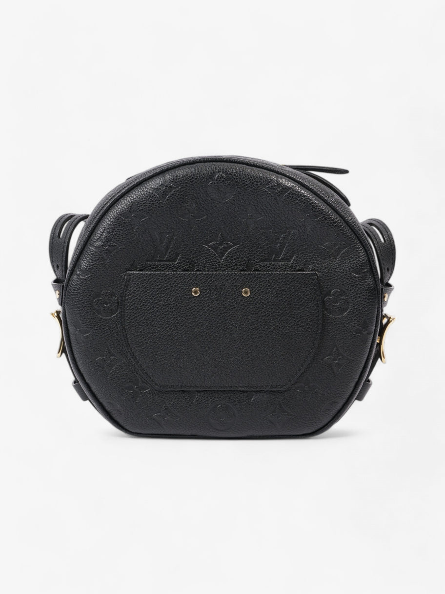 Louis Vuitton Boite Chapeau Souple Black Empreinte Leather MM Image 4