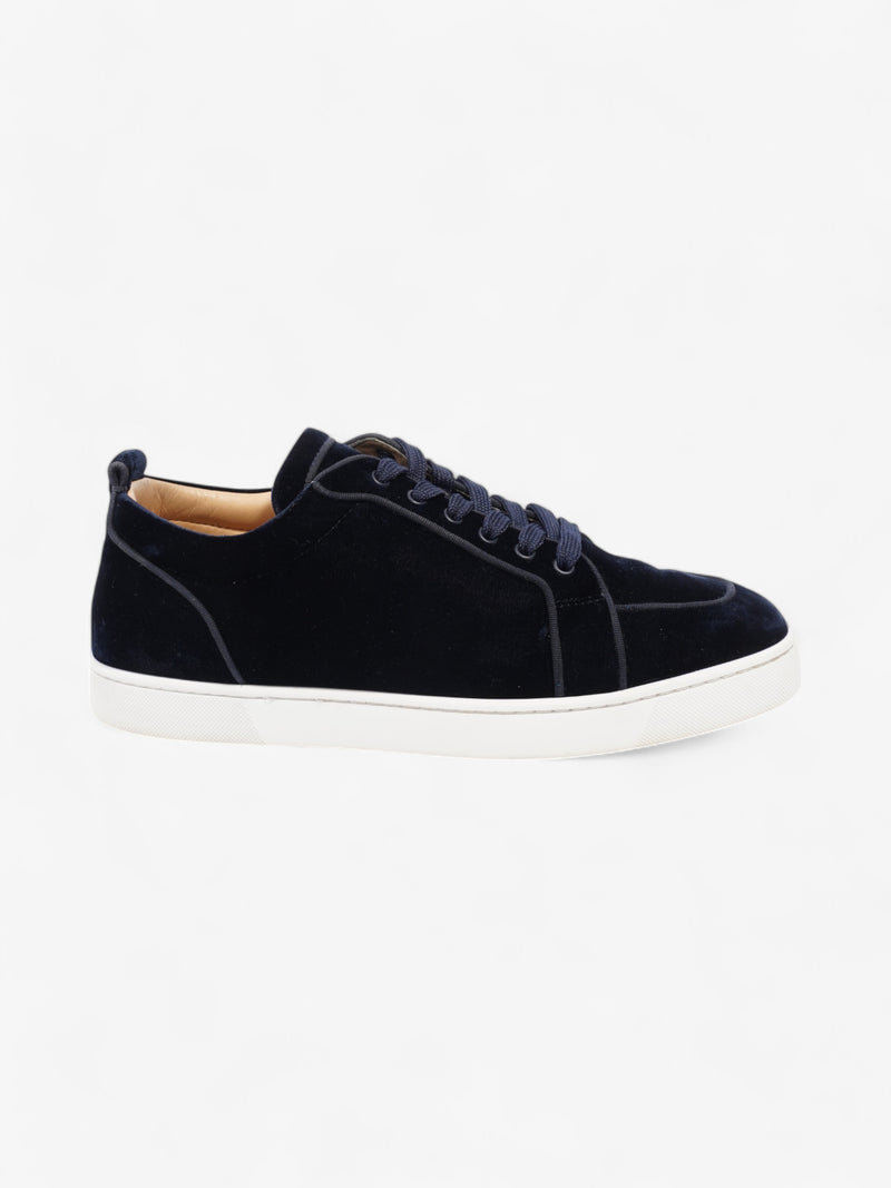  Christian Louboutin Rantulow Orlato Sneakers Navy Velvet EU 45 UK 11