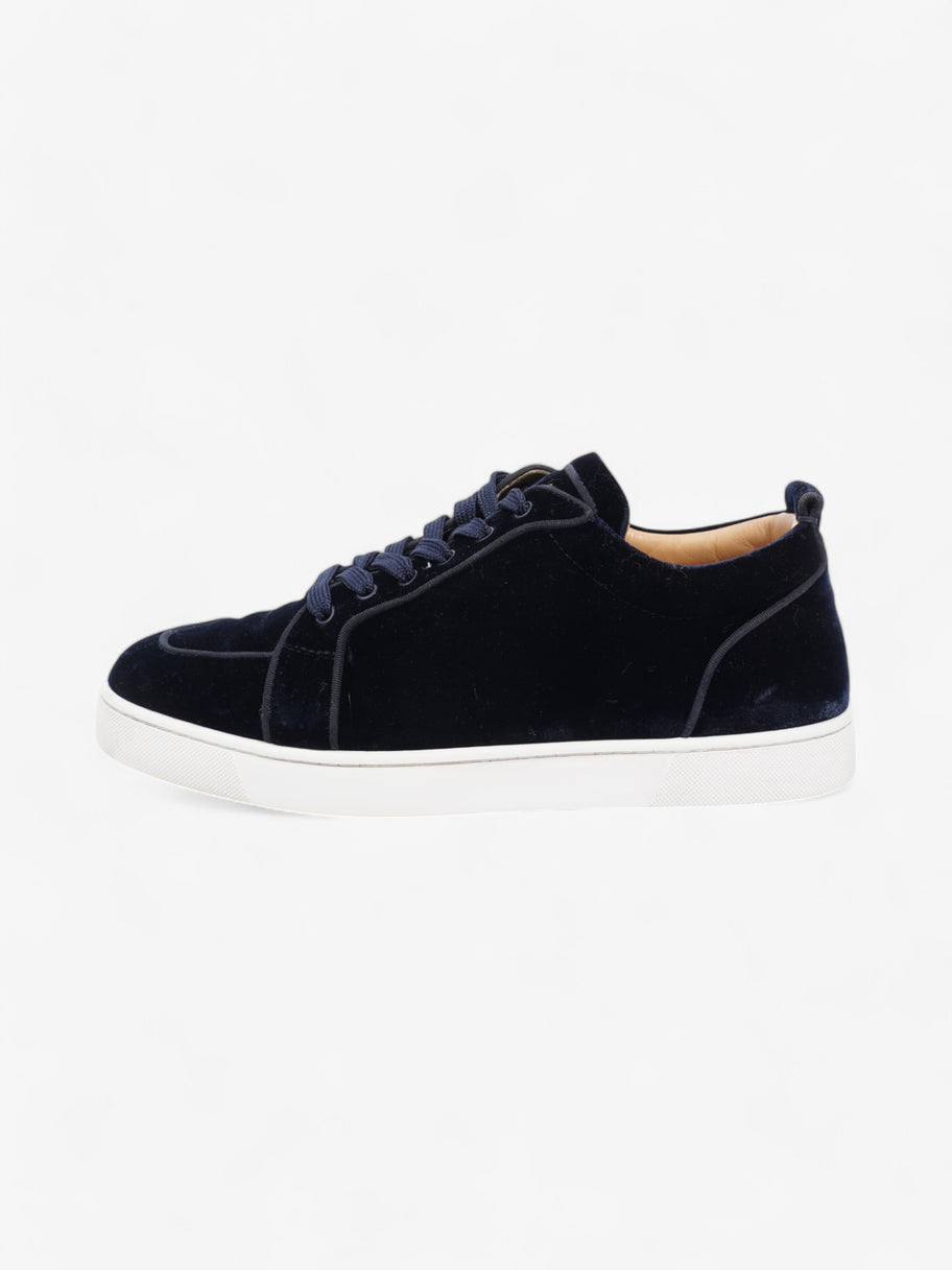 Christian Louboutin Rantulow Orlato Sneakers Navy Velvet EU 45 UK 11 Image 5