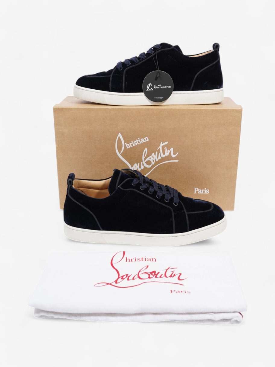 Christian Louboutin Rantulow Orlato Sneakers Navy Velvet EU 45 UK 11 Image 8