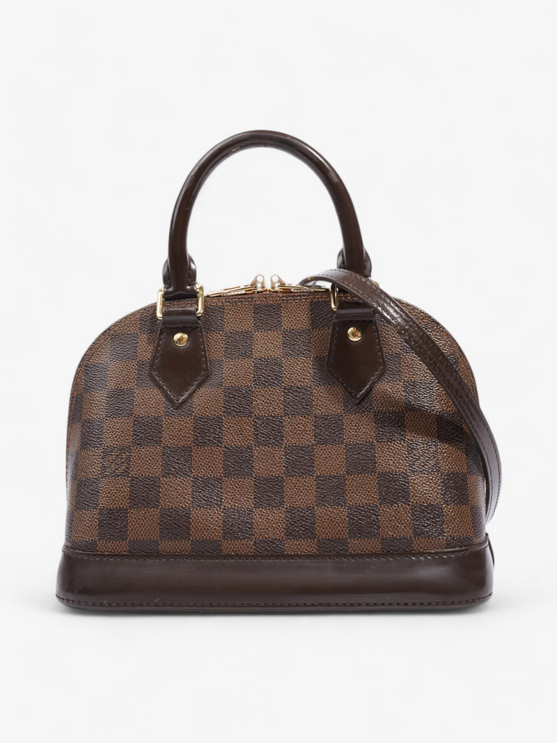  Louis Vuitton Alma Damier Ebene Coated Canvas BB