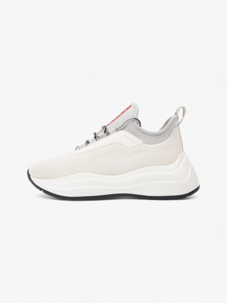 Prada Neoprene White / Grey Mesh EU 36.5 UK 3.5 Image 5