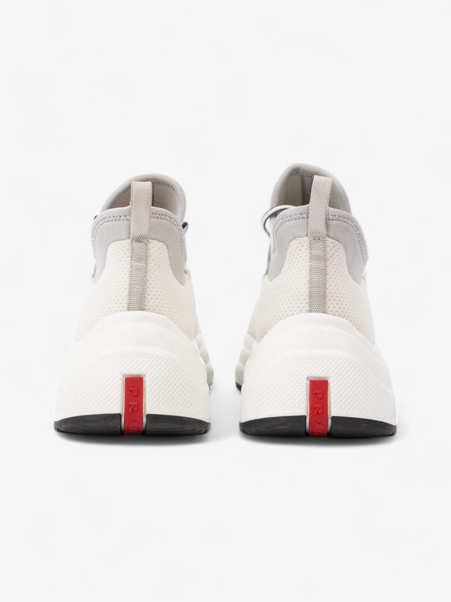 Prada Neoprene White / Grey Mesh EU 36.5 UK 3.5 Image 6