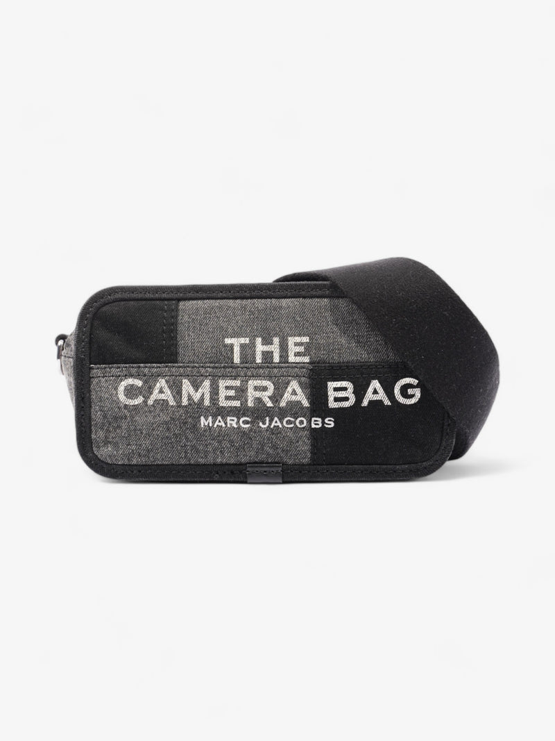 Marc Jacobs The Camera Bag Black / Grey Denim