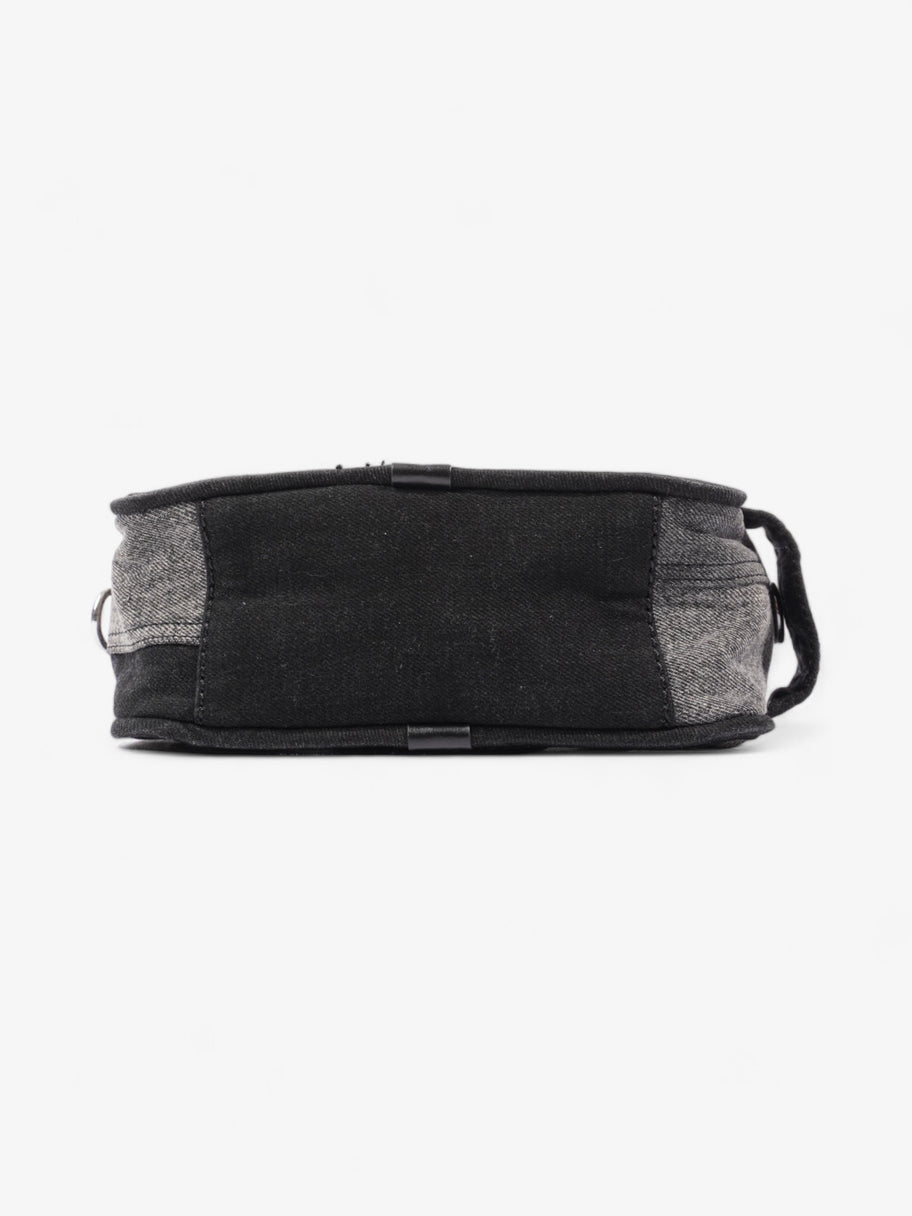 Marc Jacobs The Camera Bag Black / Grey Denim Image 6