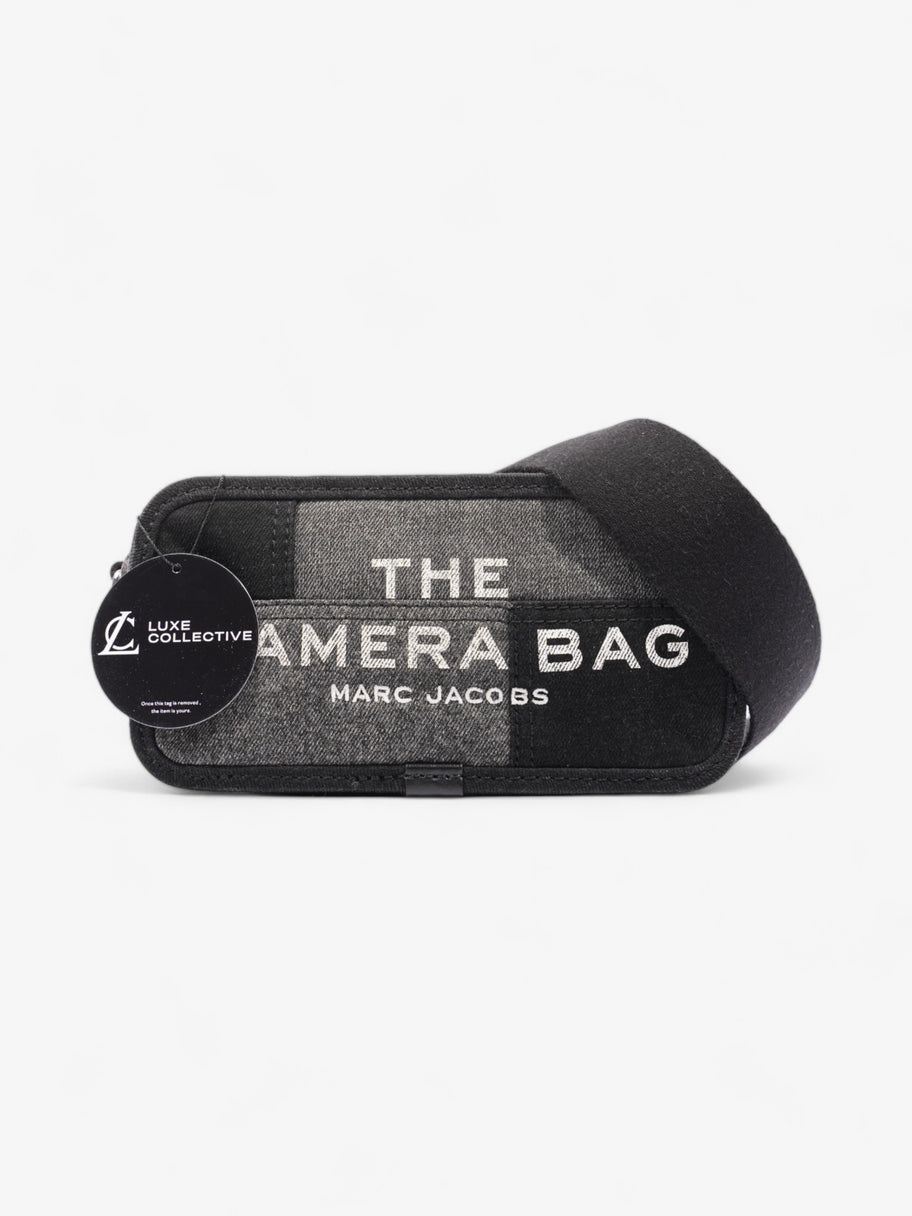 Marc Jacobs The Camera Bag Black / Grey Denim Image 8