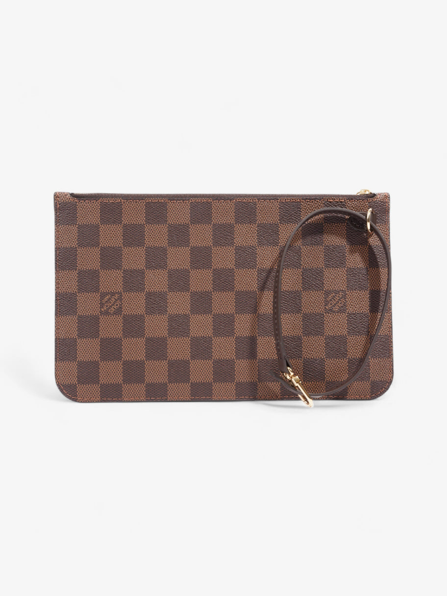 Louis Vuitton Neverfull Pouch Damier Ebene Coated Canvas Image 3