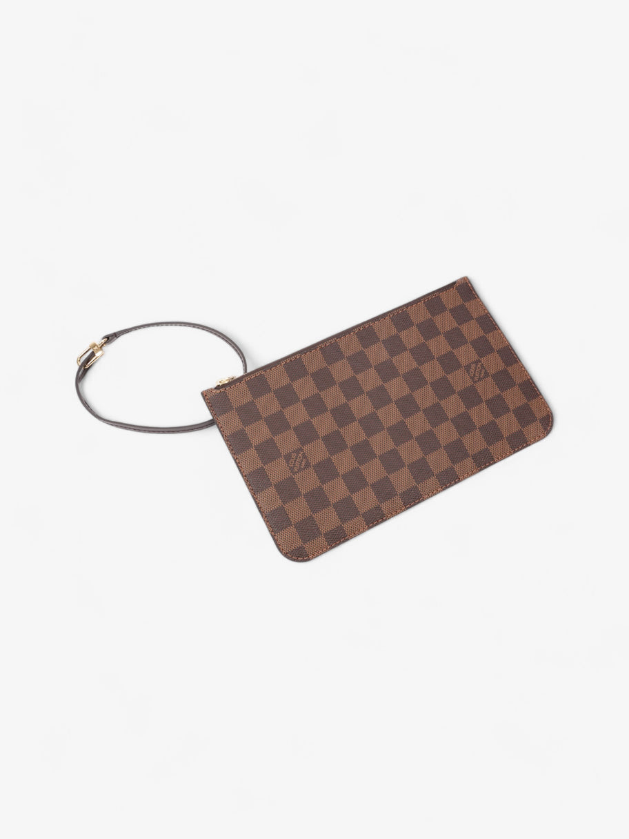 Louis Vuitton Neverfull Pouch Damier Ebene Coated Canvas Image 4