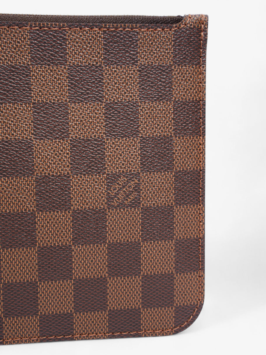 Louis Vuitton Neverfull Pouch Damier Ebene Coated Canvas Image 6