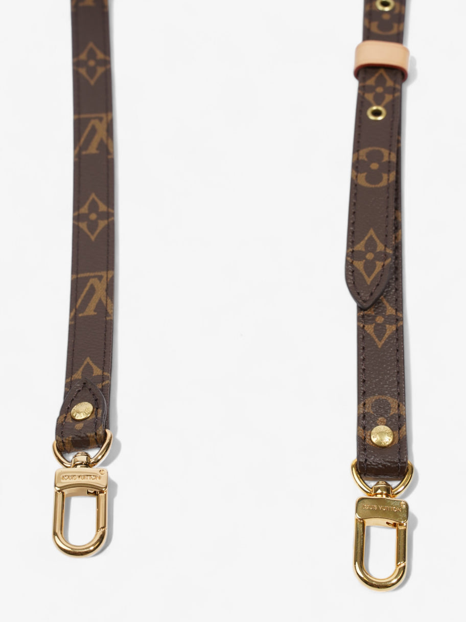 Louis Vuitton Bandoulière Bag Strap Monogram / Gold Coated Canvas Image 4