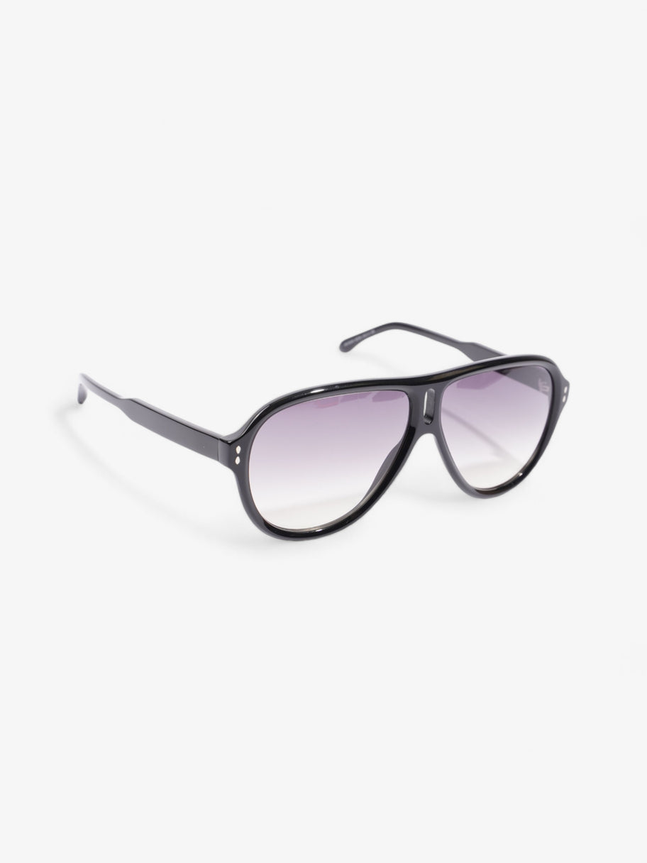 Isabel Marant Etoile Aviator Sunglasses Black Acetate 145mm Image 5