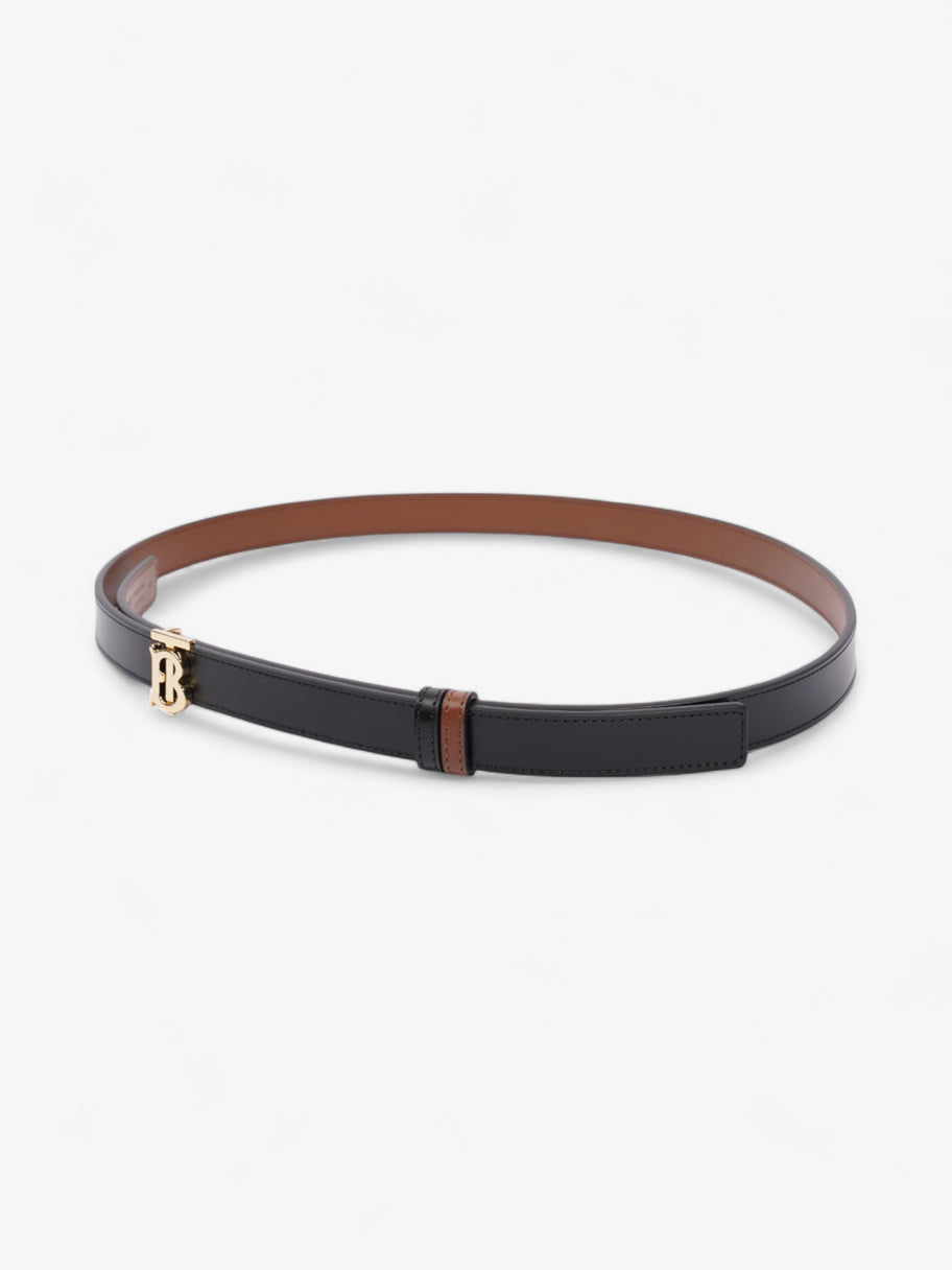 Burberry TB Reversible Belt Black / Brown Leather Medium - 123cm Image 3