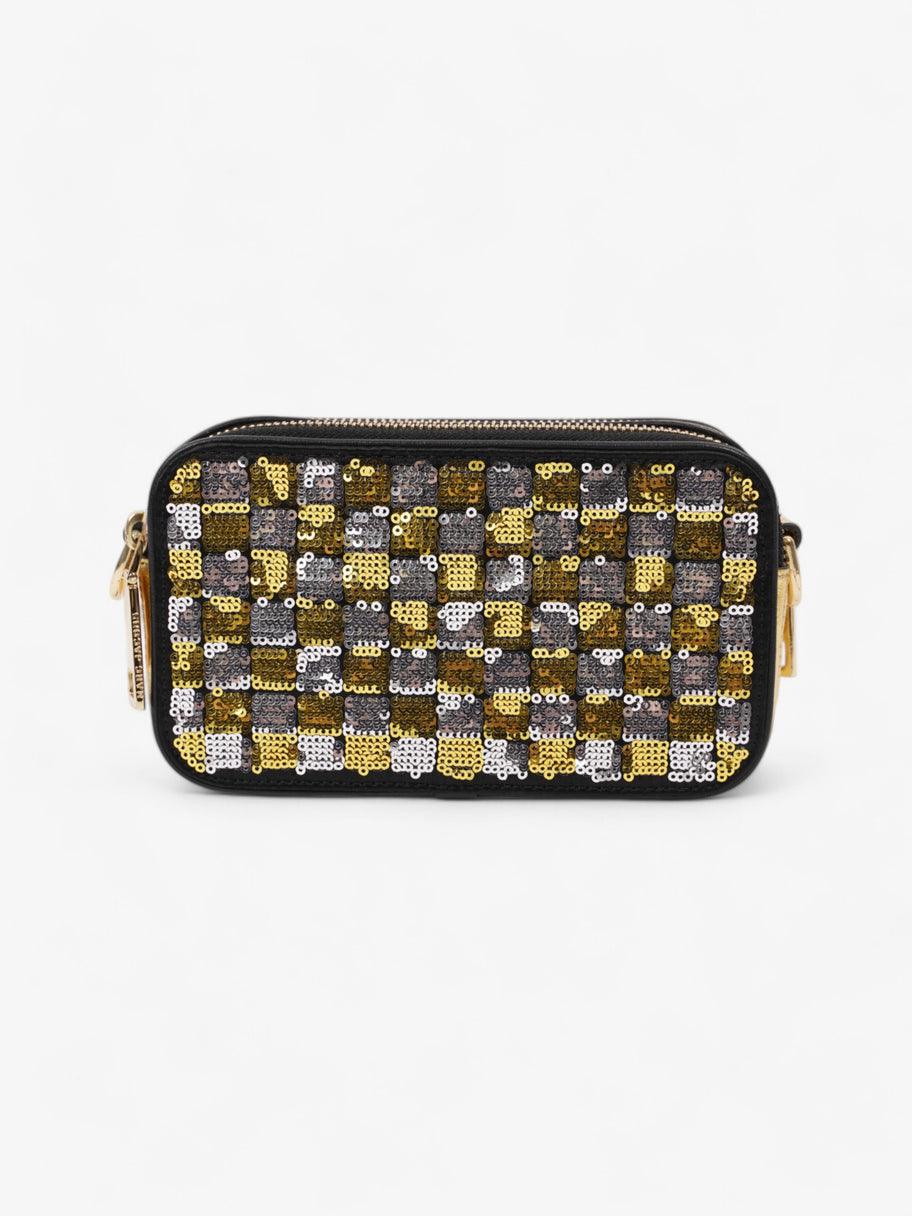 Marc Jacobs Snapshot Silver / Gold Sequin Image 4