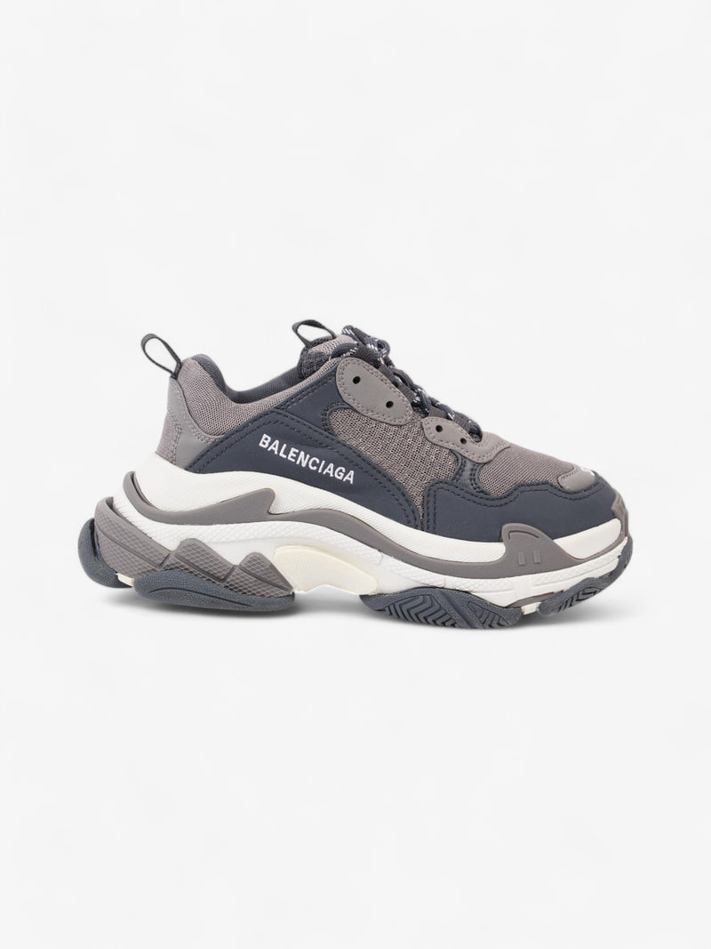  Balenciaga Triple S Grey / Dark Grey / White Mesh EU 37 UK 4