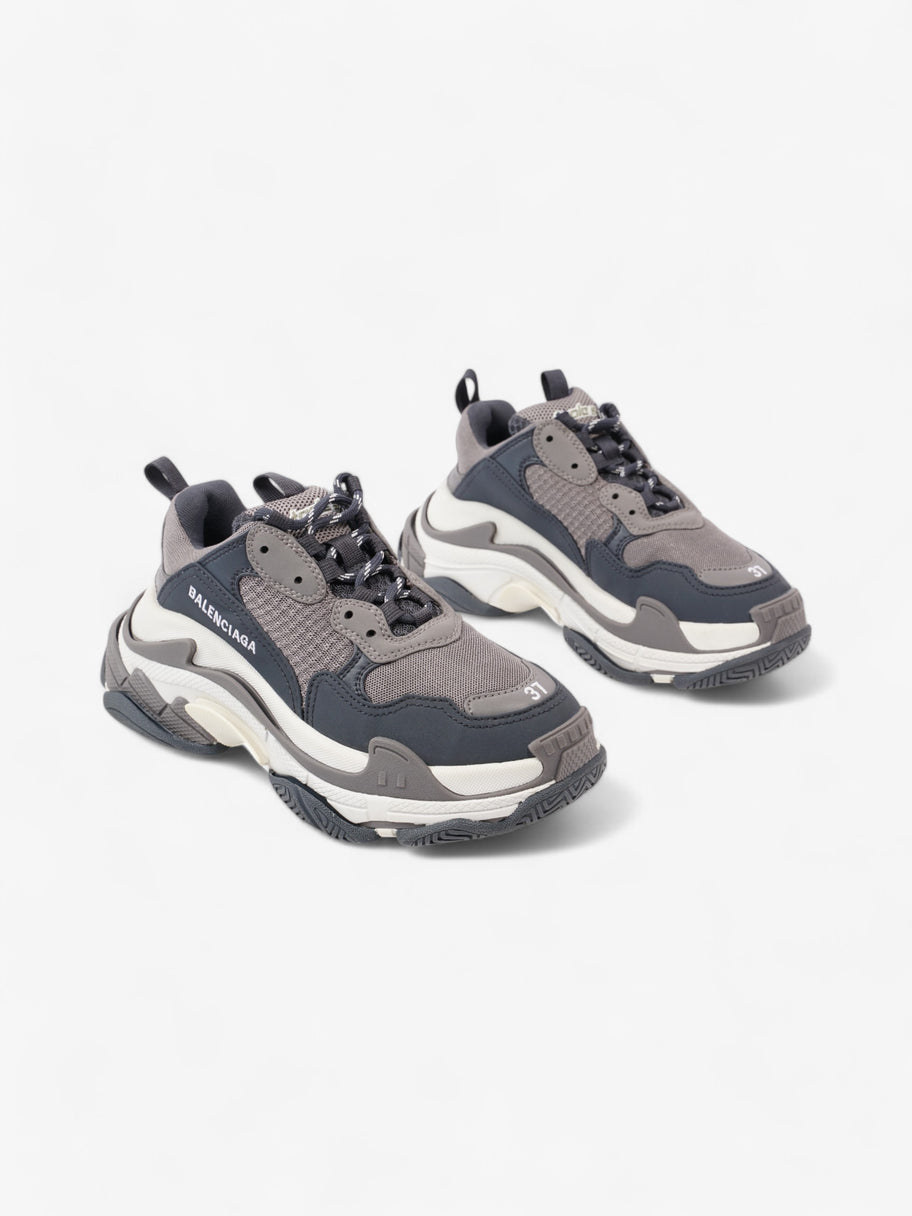 Balenciaga Triple S Grey / Dark Grey / White Mesh EU 37 UK 4 Image 2