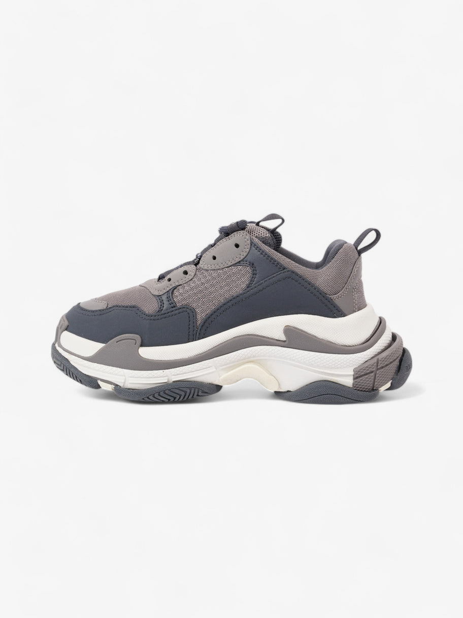 Balenciaga Triple S Grey / Dark Grey / White Mesh EU 37 UK 4 Image 3