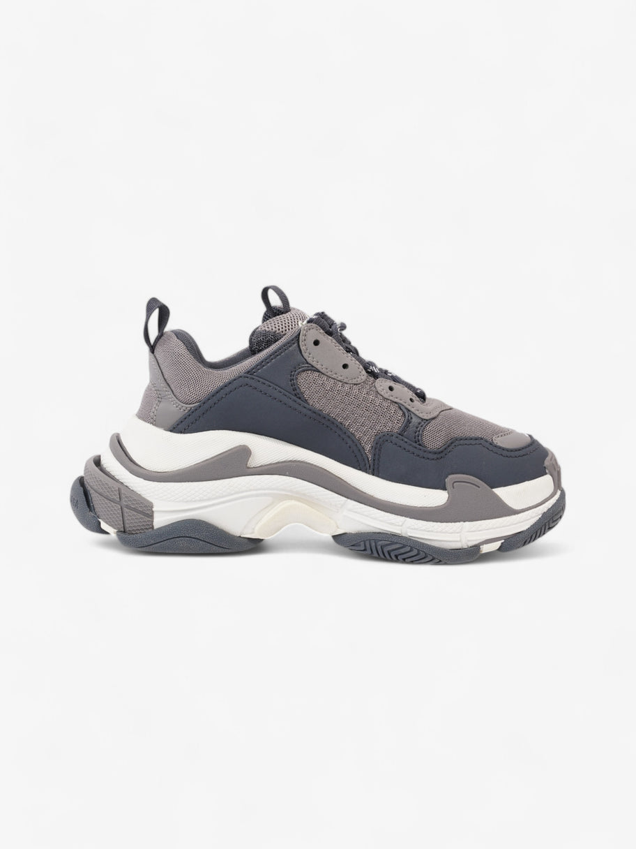 Balenciaga Triple S Grey / Dark Grey / White Mesh EU 37 UK 4 Image 4