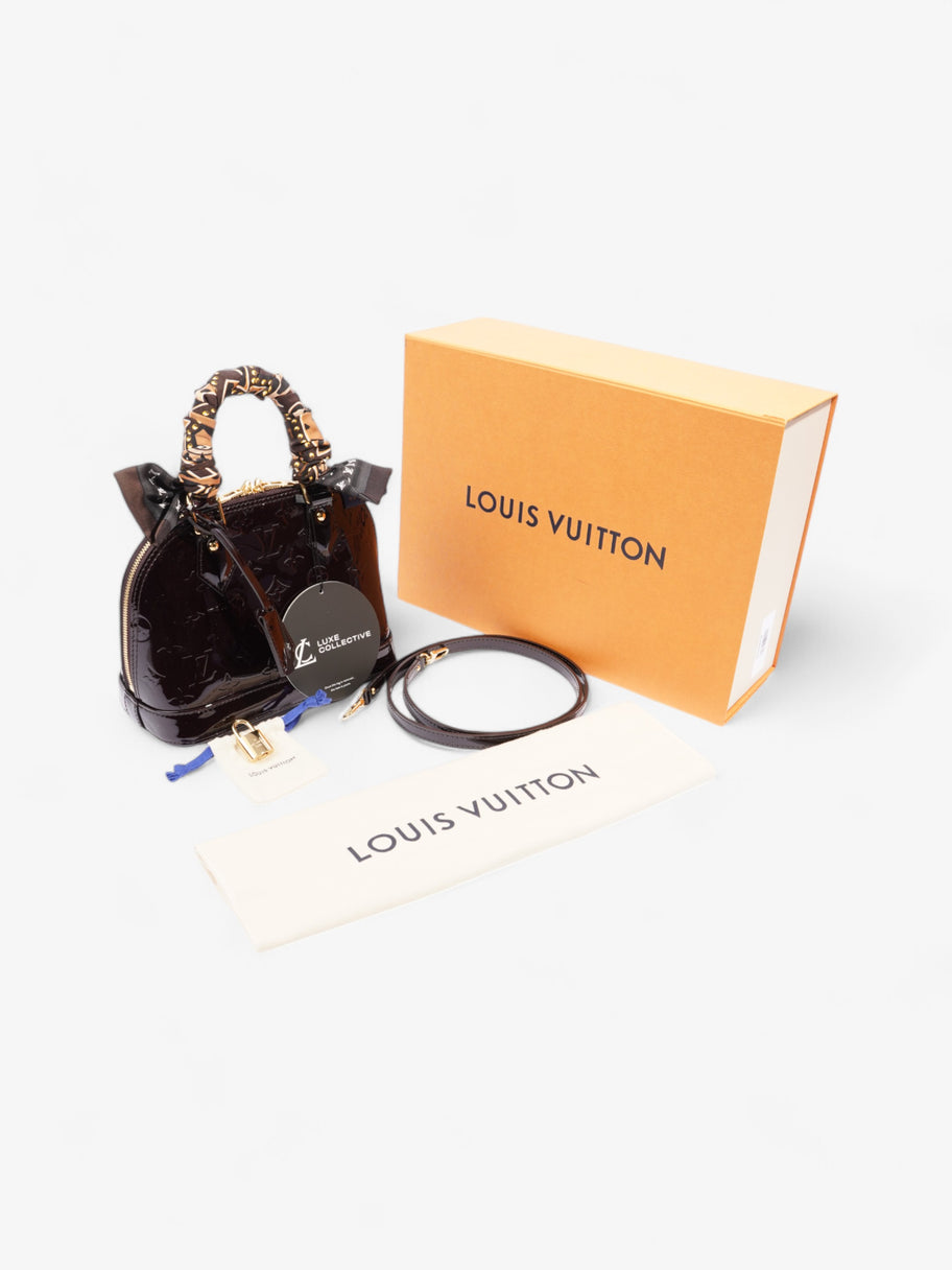 Louis Vuitton Alma Monogram Vernis Vernis Leather BB Image 9